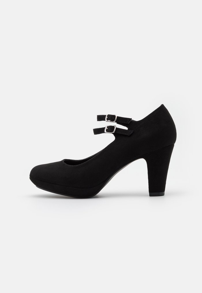 Talons Anna Field platform Boucle Noir Femme | EBX-2711987